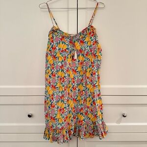 J. Crew Ruffle tiered cover-up sun dress